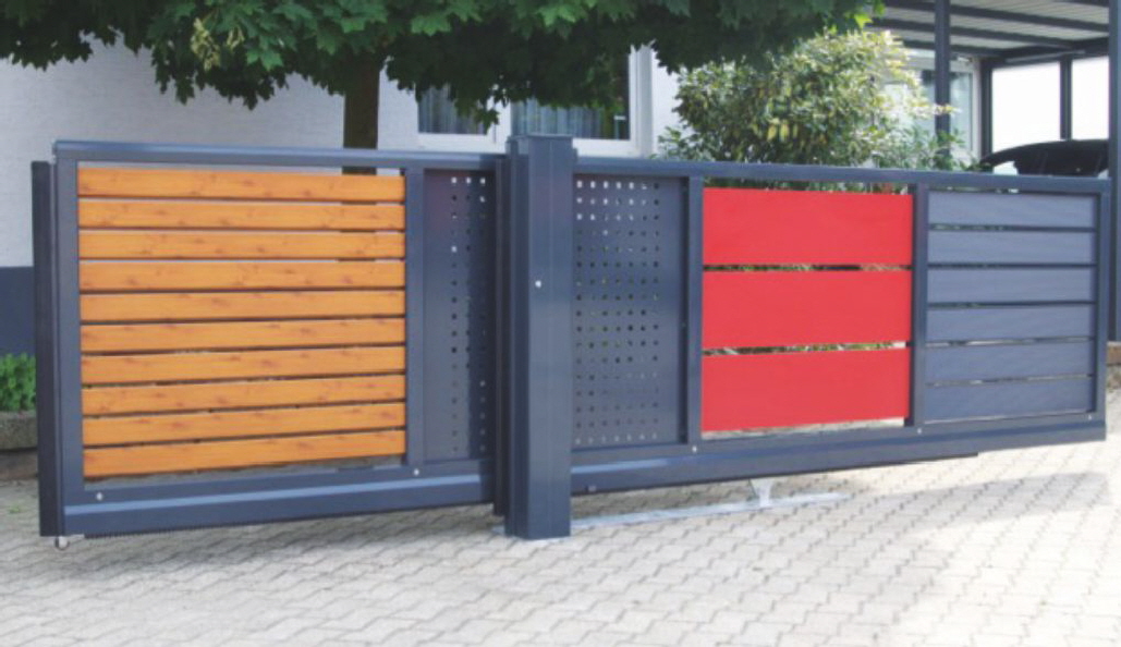 Aluminium-Schiebetor Living Vario Bild1